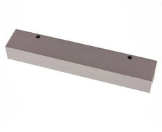 2xG 1/2'' x 6xG 1/4'' Bloque distribuidor de aluminio de una cara 16 barras