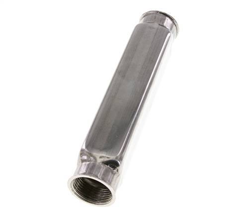 2xG 1'' x 3xG 1/2'' Bloque distribuidor de acero inoxidable de una cara 10 Bar