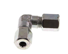 4LL Codo de acero galvanizado de 90 grados Anillo de corte 100 Bar DIN 2353