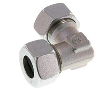 codo de 90 grados de acero galvanizado 18L Anillo de corte de 315 barras DIN 2353