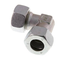 codo de 90 grados de acero galvanizado 18L Anillo de corte de 315 barras DIN 2353