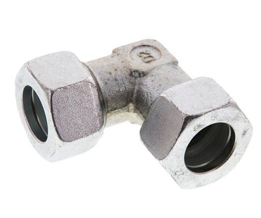 codo de 90 grados de acero galvanizado 22L Anillo de corte de 160 barras DIN 2353