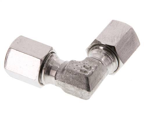 codo de 90 grados de acero inoxidable 6L Anillo de corte 315 Barra DIN 2353