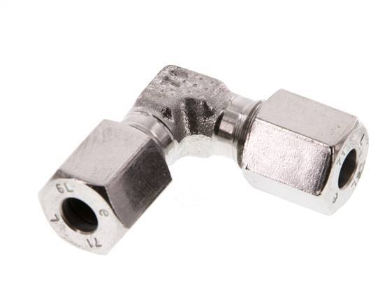 codo de 90 grados de acero inoxidable 6L Anillo de corte 315 Barra DIN 2353
