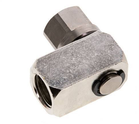 G 1/4'' Brass Rotary Joint 12 Bar with FKM Seal