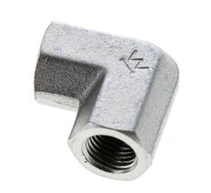 1/4'' NPT Zinc plated Steel 90 deg Elbow Fitting 275 Bar - Hydraulic