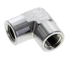 1/8'' NPT Zinc plated Steel 90 deg Elbow Fitting 345 Bar - Hydraulic