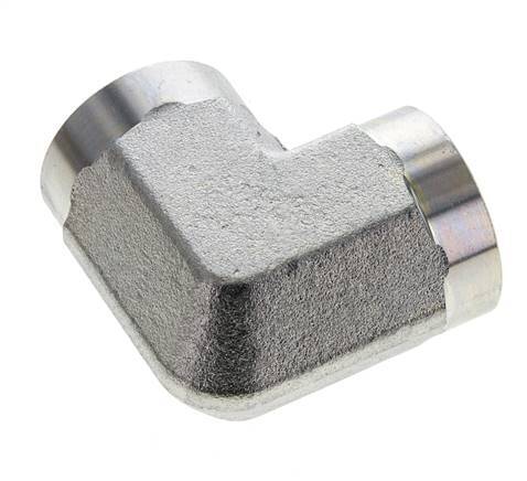 codo de 90 grados de acero galvanizado de 3/4'' NPT 170 Bar - Hidráulico