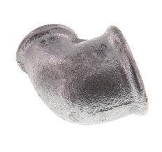 Rp 1'' x Rp 1/2'' Zinc plated Cast iron 90 deg Elbow Fitting 25 Bar [2 Pieces]