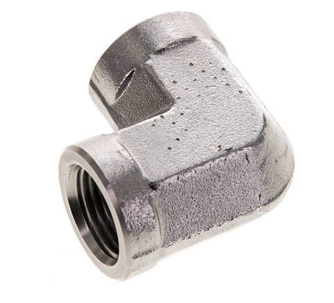 1/2'' NPT Stainless steel 90 deg Elbow Fitting 210 Bar - Hydraulic