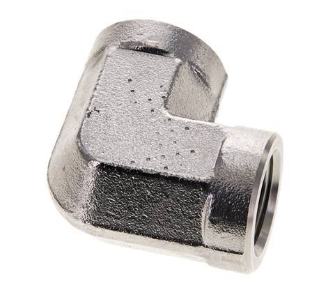 1/2'' NPT Stainless steel 90 deg Elbow Fitting 210 Bar - Hydraulic