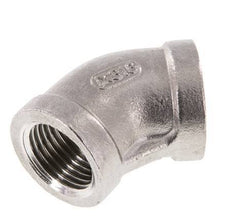 Rp 1/2'' Acero inoxidable 45 grados Codo 16 Bar