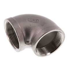Rp 1 1/2'' Stainless steel 90 deg Elbow Fitting 16 Bar