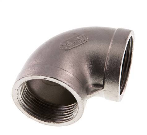 1 1/4'' NPT Codo de 90 grados de acero inoxidable 16 Bar