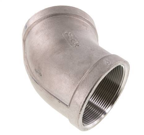 Rp 2 1/2'' Stainless steel 45 deg Elbow Fitting 16 Bar