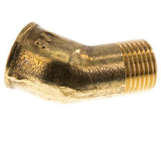 Rp 1/2'' x R 1/2'' F/M Brass 45 deg Elbow Fitting 16 Bar