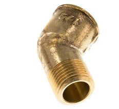 Rp 1/2'' x R 1/2'' F/M Brass 45 deg Elbow Fitting 16 Bar