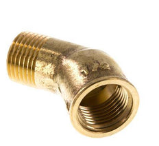 Rp 1/2'' x R 1/2'' F/M Brass 45 deg Elbow Fitting 16 Bar