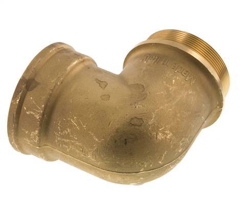G 3'' x G 3'' F/M Brass 90 deg Elbow Fitting 16 Bar