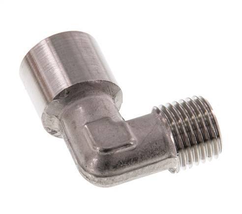 G 1/4'' x R 1/4'' F/M Stainless steel 90 deg Elbow Fitting 150 Bar