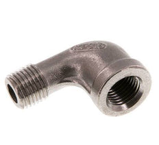 Rp 1/4'' x R 1/4'' F/M Stainless steel 90 deg Elbow Fitting 16 Bar [2 Pieces]