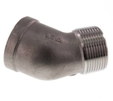 Rp 1 1/4'' x R 1 1/4'' F/M Stainless steel 45 deg Elbow Fitting 16 Bar