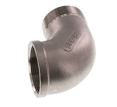Rp 2'' x R 2'' F/M Stainless steel 90 deg Elbow Fitting 16 Bar