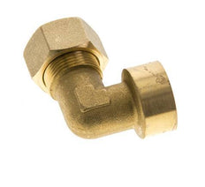 G 3/4'' x 18mm Codo de latón de 90 grados de compresión 67 Bar DIN EN 1254-2