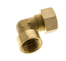 G 3/4'' x 18mm Codo de latón de 90 grados de compresión 67 Bar DIN EN 1254-2