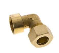 G 3/4'' x 18mm Codo de latón de 90 grados de compresión 67 Bar DIN EN 1254-2