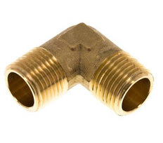 R 1/2'' Male Brass 90 deg Elbow Fitting 16 Bar