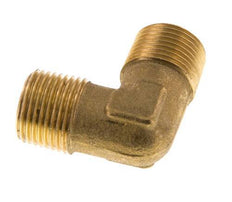 R 3/8'' Male Brass 90 deg Elbow Fitting 16 Bar [2 Pieces]