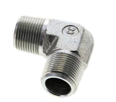 codo de 90º de acero galvanizado de 3/4'' NPT macho 200 Bar - Hidráulico