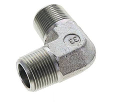 codo de 90º de acero galvanizado de 3/4'' NPT macho 200 Bar - Hidráulico