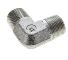 codo de 90º de acero galvanizado de 3/4'' NPT macho 200 Bar - Hidráulico
