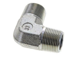 codo de 90º de acero galvanizado de 3/4'' NPT macho 200 Bar - Hidráulico