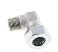 R 1/2'' Macho x 18L Codo de acero galvanizado de 90 grados 315 Bar DIN 2353