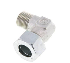 R 1/2'' Macho x 18L Codo de acero galvanizado de 90 grados 315 Bar DIN 2353