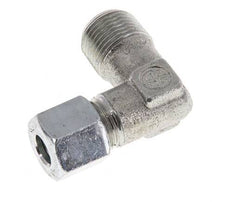 R 3/8'' Male x 8L Zinc plated Steel 90 deg Elbow Fitting 315 Bar DIN 2353