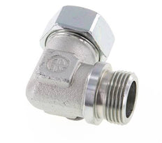 G 1'' Macho x 28L Codo de 90 grados de acero galvanizado 160 Bar DIN 2353