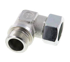 G 1'' Macho x 28L Codo de 90 grados de acero galvanizado 160 Bar DIN 2353