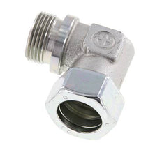 G 1'' Macho x 28L Codo de 90 grados de acero galvanizado 160 Bar DIN 2353