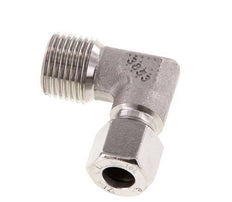 R 1/2'' Male x 10L Stainless steel 90 deg Elbow Fitting 315 Bar DIN 2353