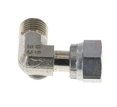 UNF 9/16''-18 x UNF 9/16''-18 M/F Codo de 90 grados de acero galvanizado ORFS 630 Bar - Hidráulico
