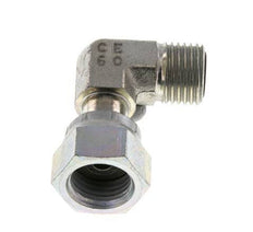 UNF 9/16''-18 x UNF 9/16''-18 M/F Codo de 90 grados de acero galvanizado ORFS 630 Bar - Hidráulico