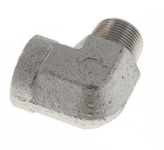 1'' NPT x 1'' NPT M/F Codo de 90 grados de acero galvanizado 140 Bar - Hidráulico