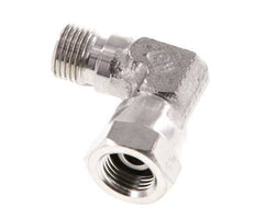 G 1/8'' M/F Codo de 90 grados de acero inoxidable 475 Bar - Hidráulico