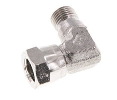 G 1/8'' M/F Codo de 90 grados de acero inoxidable 475 Bar - Hidráulico