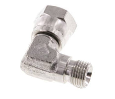 G 1/8'' M/F Codo de 90 grados de acero inoxidable 475 Bar - Hidráulico