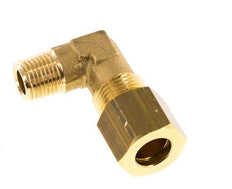 R 1/8'' Male x 8mm Brass 90 deg Elbow Compression Fitting 135 Bar DIN EN 1254-2 [2 Pieces]
